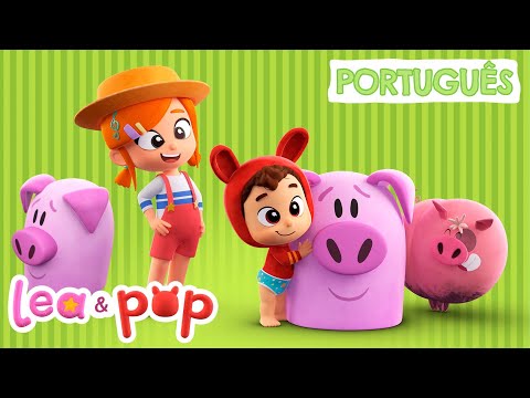 Este porquinho 🐷🐽 e mais músicas infantis em português de Lea e Pop