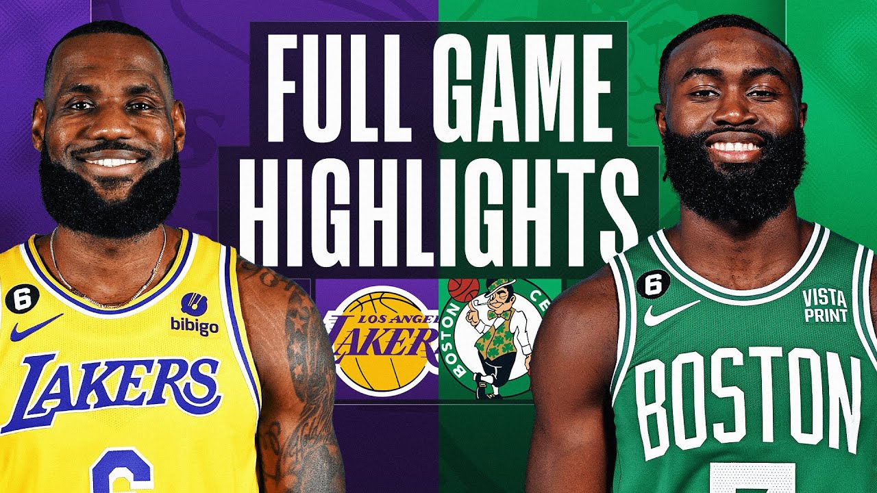 LAKERS at CELTICS | FULL GAME HIGHLIGHTS | January 28, 2023