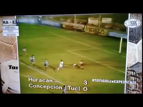 Huracán 3 - Atlético Concepción de Tucumán 0 (Nacional B 1986/1987)