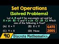 Set Operations (Solved Problems)
