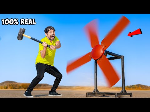 Durability Test Of A Fan - पंखे की आत्मा बाहर निकाल दी |😈