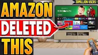 🔴Amazon Update Kills Streaming App With 30 Million Users !