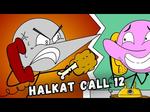 When Vegetarian Eats Chicken : Halkat Call 12 | Angry Prash