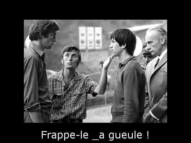 Reconstituirea (1968) - L. Pintilie. "TU, ASTA, PRINCIPIALUL" (scena baracii) (soustitre Francais)