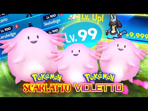 Come far salire VELOCEMENTE i Pokemon al LIVELLO 100 in Pokemon Violetto e Scarlatto!