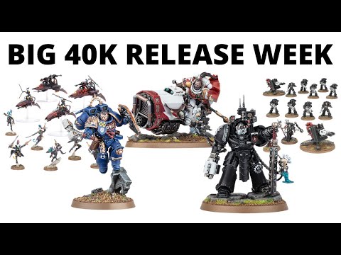 Big Warhammer 40K Release Week - Combat Patrols, Characters and Space Marines!