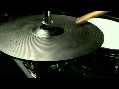 Демонстрация динамического диапазона пэда Roland VH-11