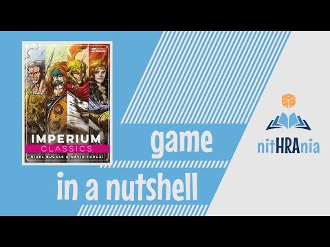 Game in a Nutshell - Imperium Classics SOLO (how to play)
