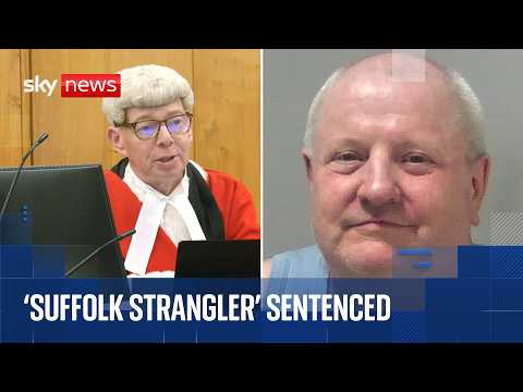 Cameras in court | 'Suffolk Strangler' told he'll 'die in prison' after admitting to 1999 murder