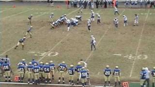 Blinn College Football Justin Goodman 2009 Season Highlights S/CB
