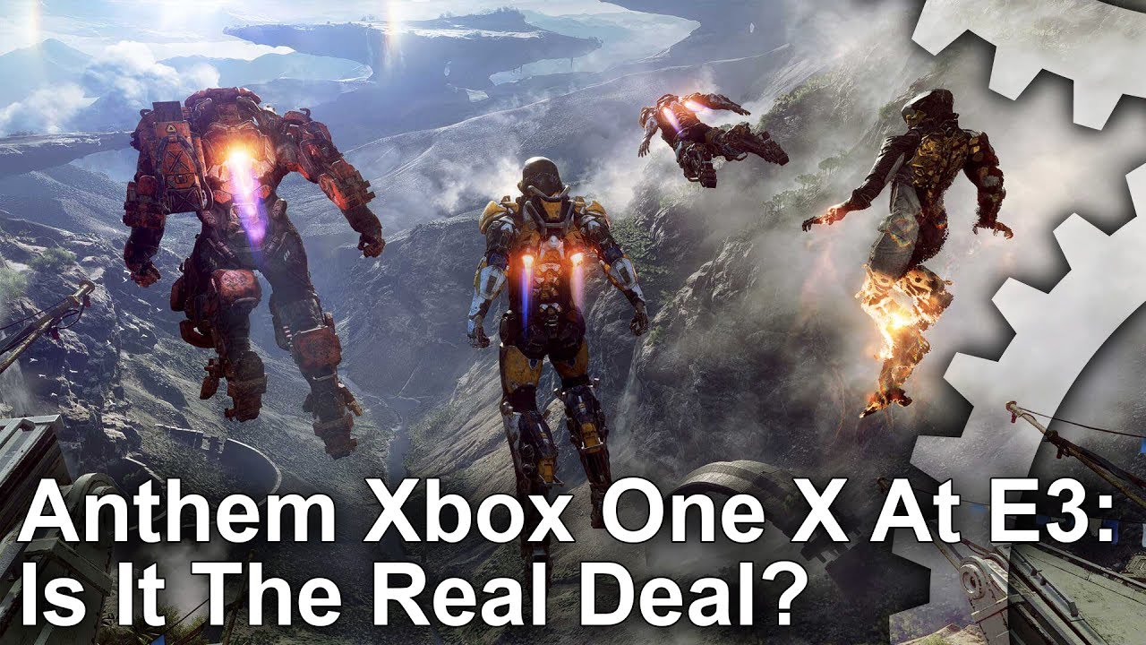 [4K] Anthem: Xbox One X E3 Demo - Is it the Real Deal? - YouTube