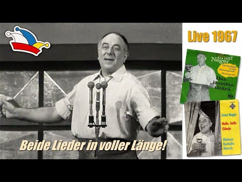 Ernst Neger - Das Humbta-tätärä & Heile, heile Gänsje | Live, 1967