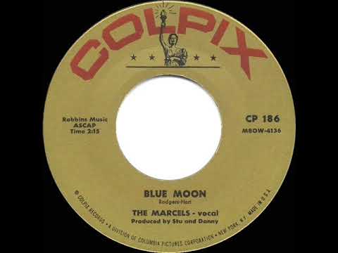 1961 HITS ARCHIVE: Blue Moon - Marcels (a #1 record--45 single version)