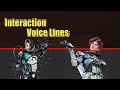 All Horizon / Catalyst Interaction Voice Lines - S18 Apex Legends