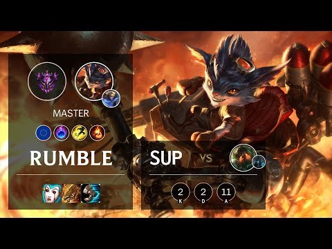 Rumble Support vs Nautilus - EUW Master Patch 10.10