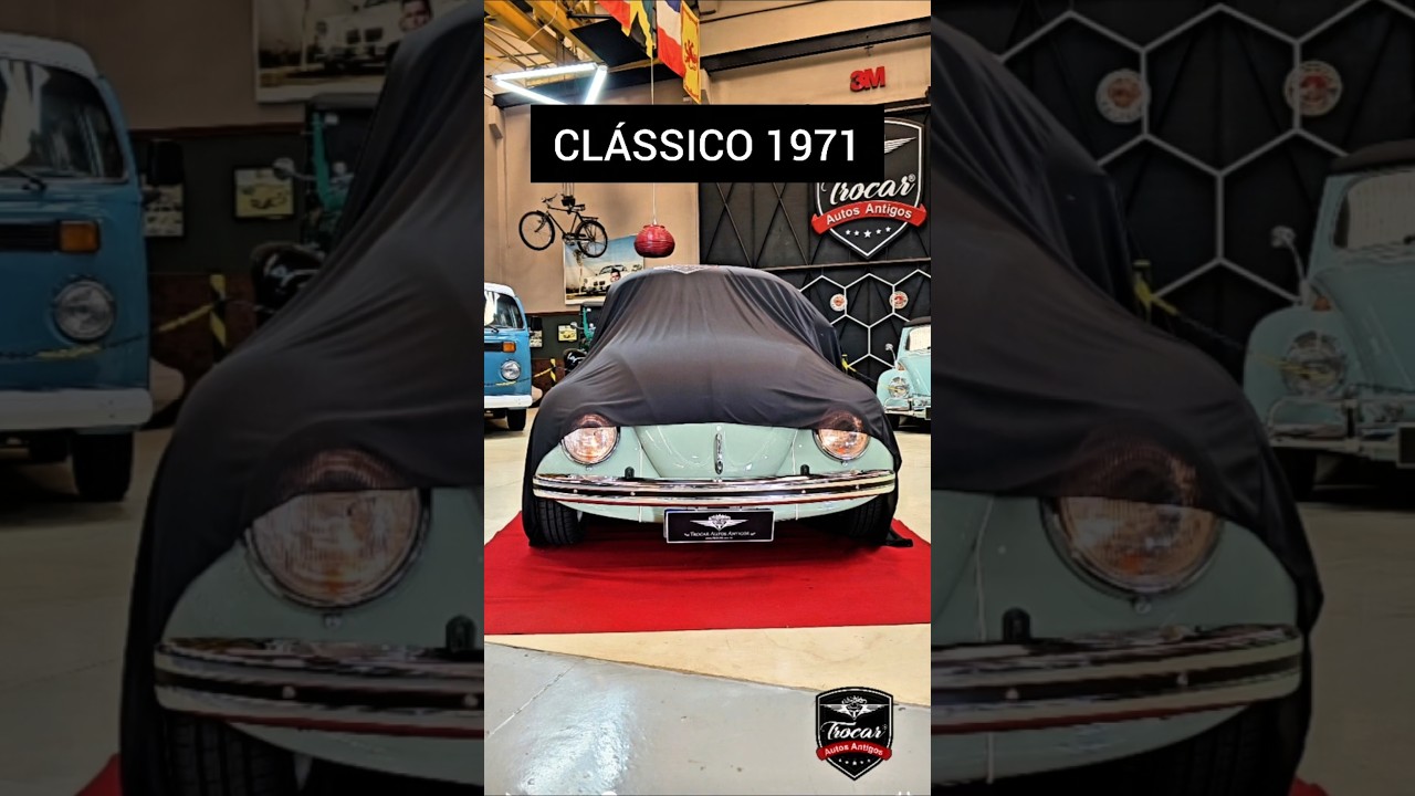 Clássico 1971 Verde Caribe  finalizado seguindo o padrão original e com alguns detalhes especiais ✨️