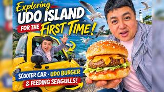 I Didn’t Expect THIS in Udo Island | Scooter Car Ride, Udo Burger & Seagulls! (Jeju, South Korea)