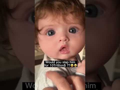 Would you slap him for 10Trillion$ 🥺 | @Srivatsansiva | #adorable