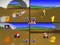 Mario Kart 64 Netplay Moo Moo Farm 4 Player Race