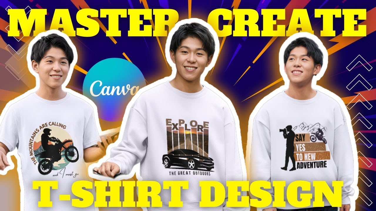 Master T-Shirt Design in Minutes with Canva | Tutorial