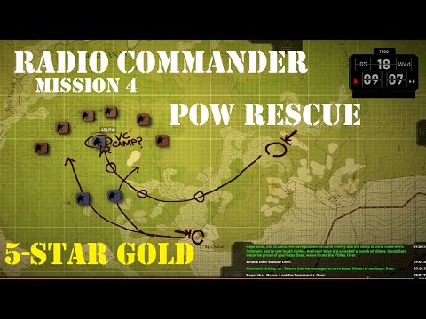 Radio Commander (Mission 4 - POW Rescue - 5 Stars)