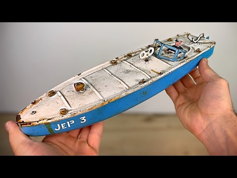 1940’s Rusted Speed Boat -  Jep3 Restoration