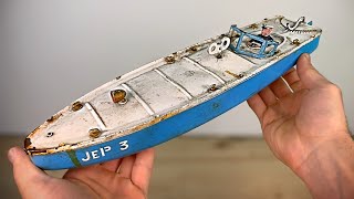 1940’s Rusted Speed Boat -  Jep3 Restoration
