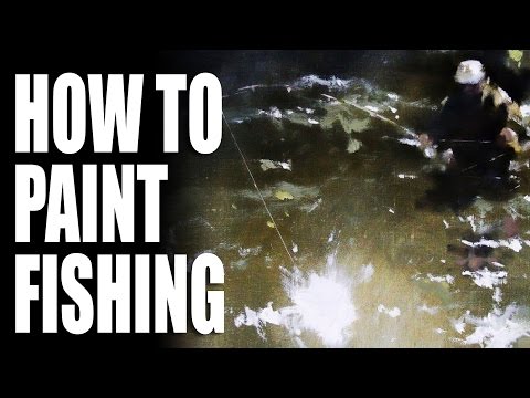 How to paint fishing How to paint fishing
