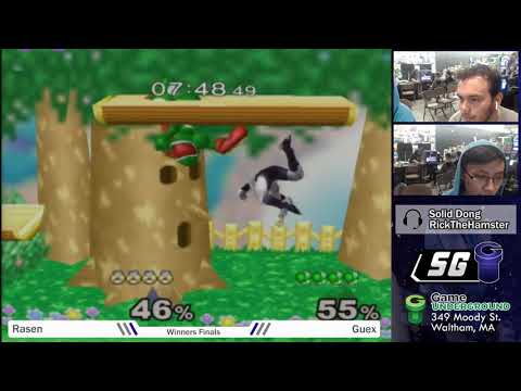 SG 20.9 SSBM - Rasen (Sheik) vs. Guex (Yoshi) - Melee WF