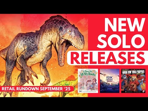 Retail Rundown Ep.4: Top Solo Board Games Available Now! (September 2025)