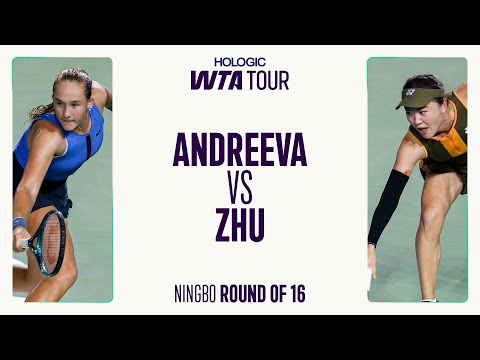 Mirra Andreeva vs. Lin Zhu | 2025 Ningbo Round of 16 | WTA Match Highlights