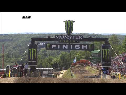 Max Anstie crash MXGP of Czech Republic 2015 - motocross