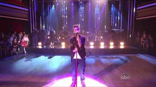 Justin Bieber ft. Boyz 2 Men - Fa La La - LIVE @ Dancing With The Stars - HD