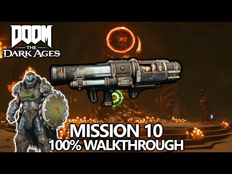 DOOM The Dark Ages - 100% Walkthrough - Mission 10 - All Secrets, Collectibles, Upgrades, Challenges