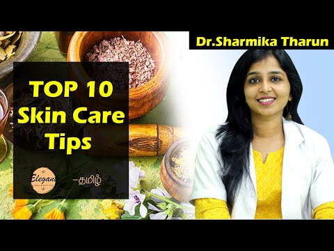 Dr Sharmika Top 10 Skin care tips | Healthy Skin | Elegant Tamil Beauty Tips