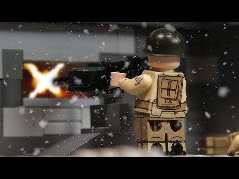 The Battle of the Bulge (part 2) | Lego WW2 | brick history stop motion animation