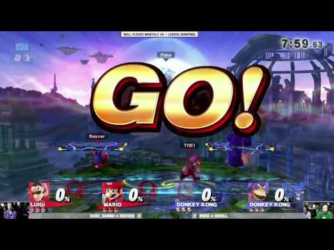 Well Played Monthly #8 - Sm4sh: Reaver + Zhao_Guang vs Poke + DkBill - Losers Semis