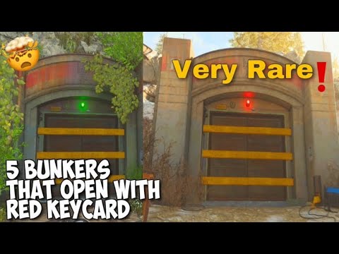 ALL RED ACCESS KEY CARD LOCATIONS VERY RARE