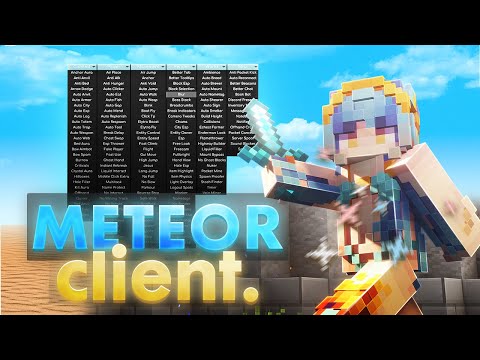 Hack Client: Meteor Client for Minecraft 2025 - 1.21.10 Best Free Client