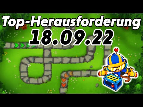 Top-Herausforderung 18.09.2022 - Affenaue [#BloonsTD6]