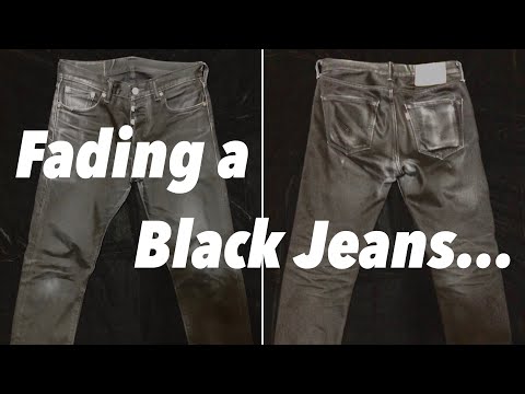Fading a Black Levi’s 501 Jeans for A Year: Time-lapse Photography