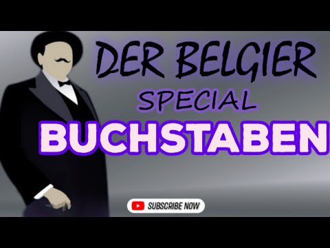 DER BELGIER   BUCHSTABEN   #krimihörspiel  KLAUS HÖHNE  #retro