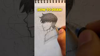 how to draw perfect side face easily #drew