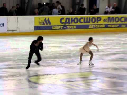 MVI 4503 2012 09 16 Team Russia test skate 12 Kavaguti Smirnov LP