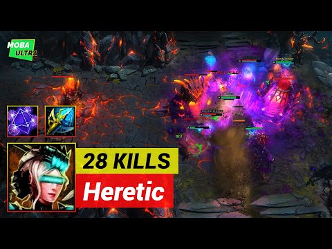 HoN Moon Queen GEOMETER'S BANE with STAFF OF THE MASTER - MVP