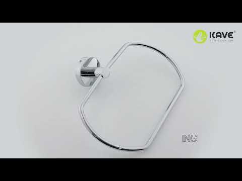 White sg-702 stainless steel roka napkin ring, for bathroom ...