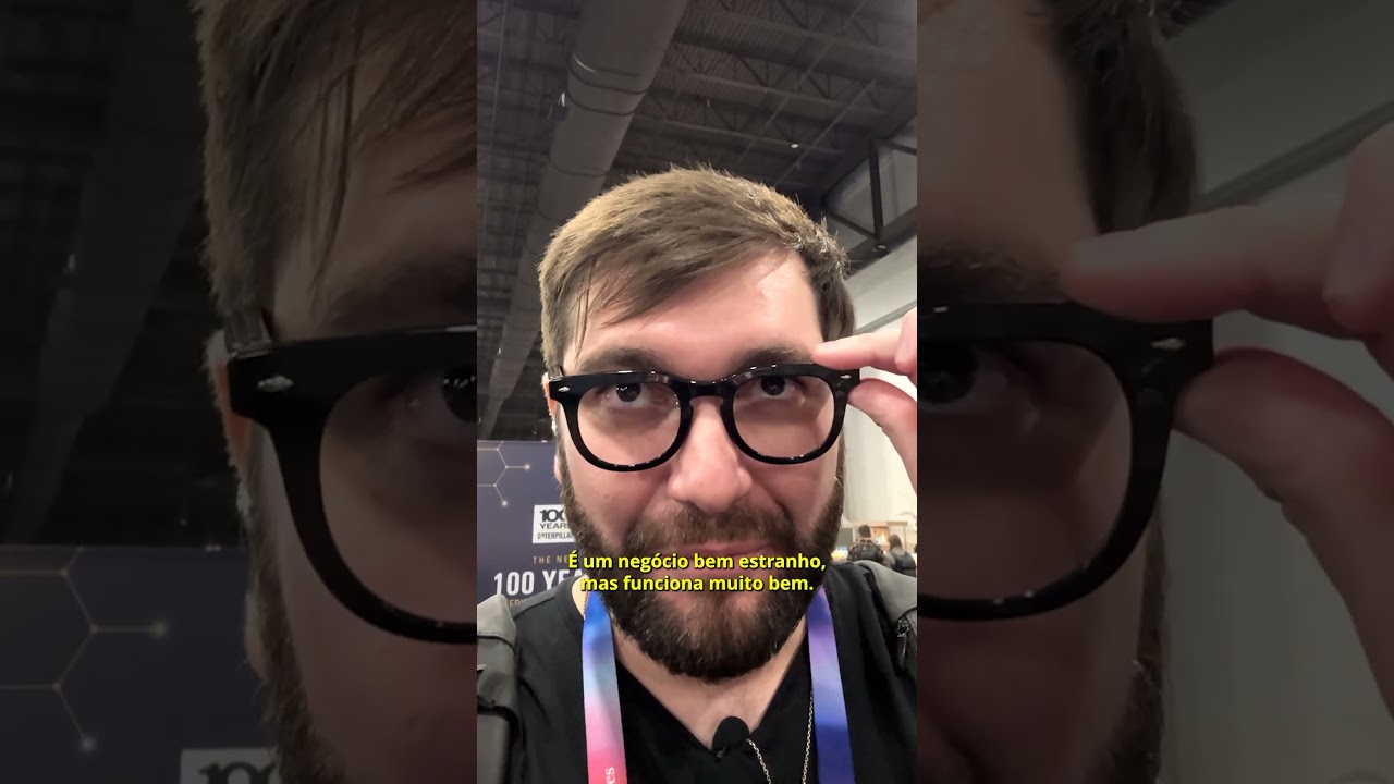 Óculos inteligente | CES 2025 | #shorts