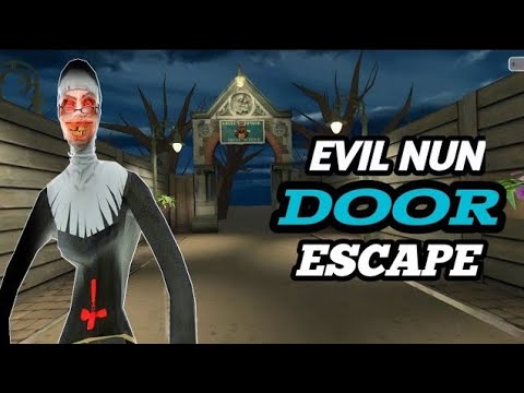 Evil nun  main gate escape (Horror game ) # evilnun#evilnun #horrorgame
