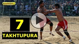 Takhtupura (Moga) Kabaddi Tournament 17 Jan 2015 Part 1 by Kabaddi365.com