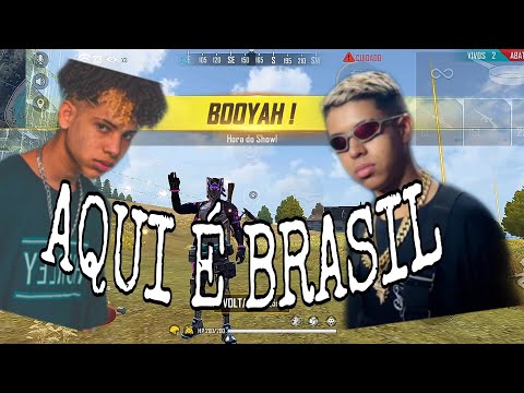 Mikezin e JayA Luuck - Aqui é Brasil (LETRA/LEGENDADO) 🔴 (FREE FIRE)